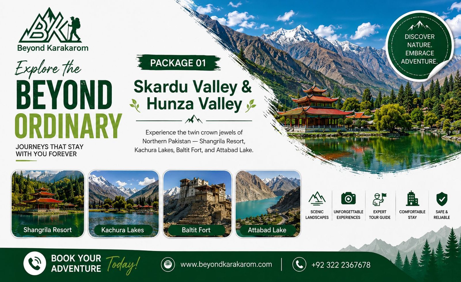 Skardu Valley & Hunza Valley